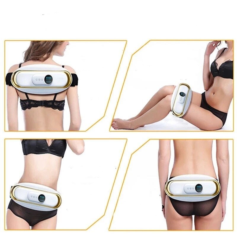 Wireless Vibrating Waist Massager Belt with Heat for Core Support & Slimming | Thomler