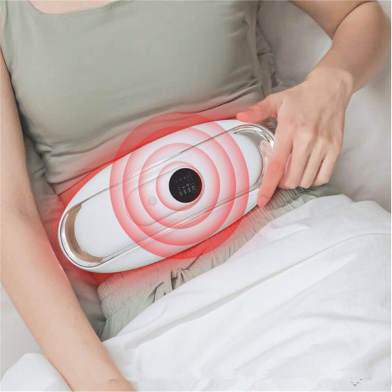 Wireless Vibrating Waist Massager Belt with Heat for Core Support & Slimming | Thomler