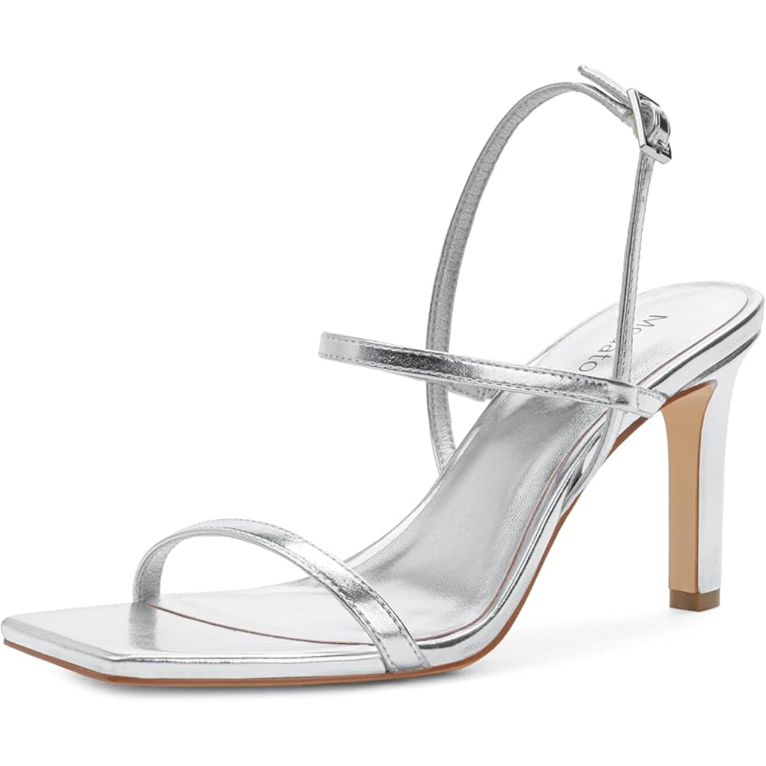 Women's Ankle Strap High Heels with Open Toe for Parties, Weddings & Date Nights | Thomler