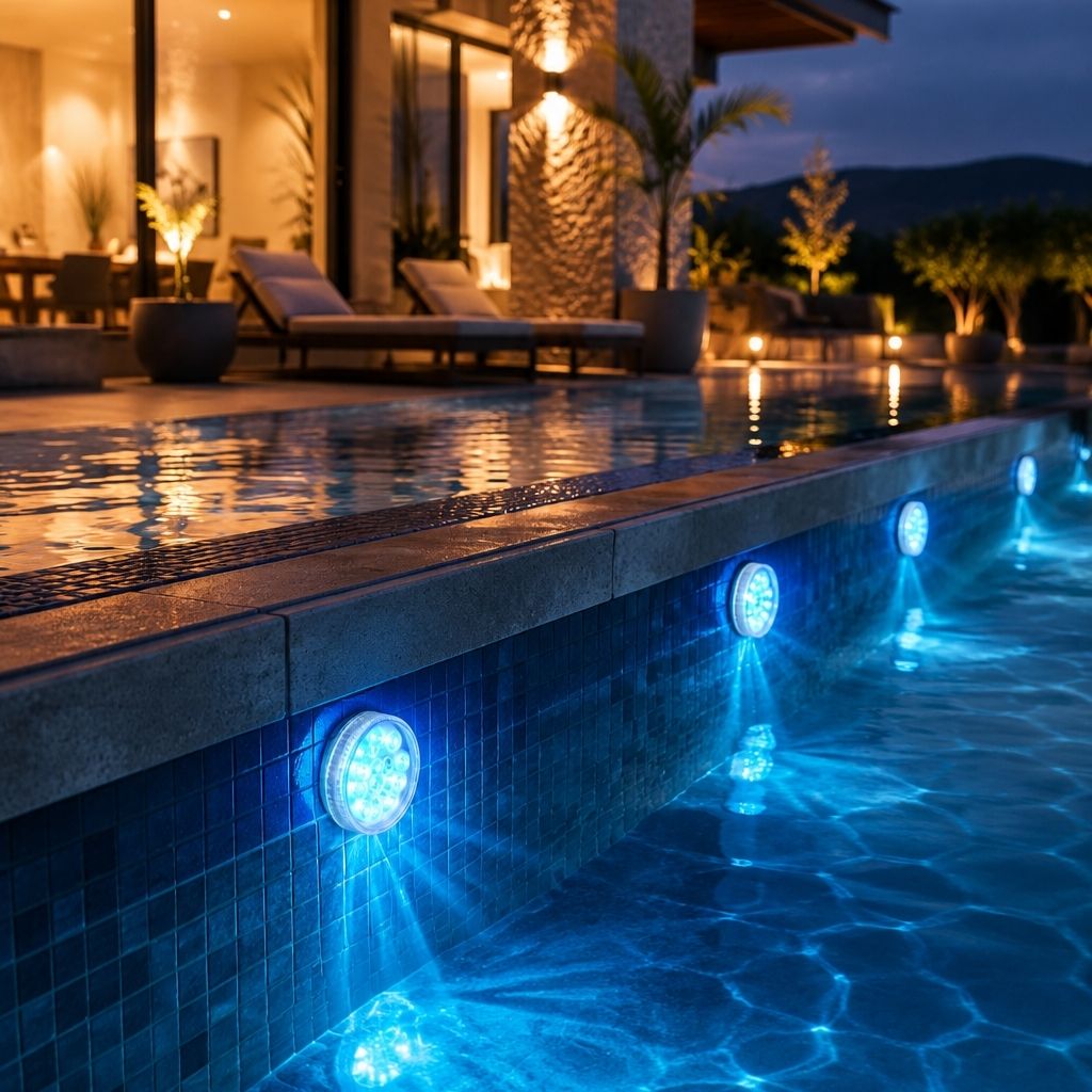 Waterproof LED Pool Light RF Remote 16 Colors Accent Lighting for Swimming Pools Hot Tubs Ponds Fountains Battery Powered Underwater | Thomler