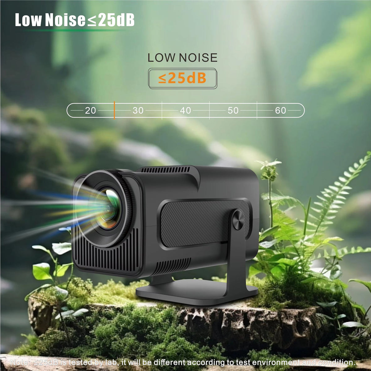 Portable Mini Projector 1080p Full HD Android WiFi LED Home Theater Up to 150 Inch Screen for Indoor Outdoor Movies Gaming | Thomler