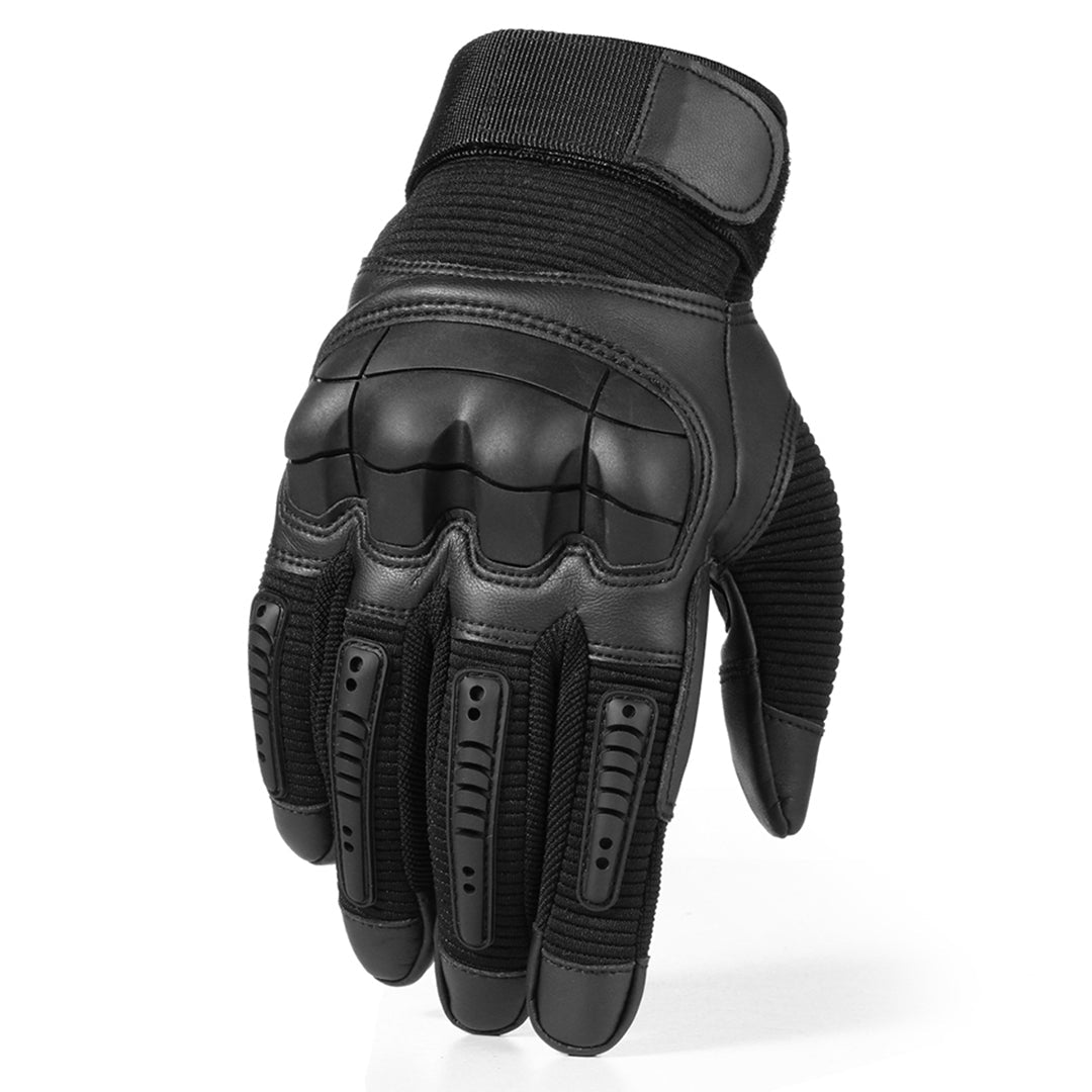 Tactical Fingerless Gloves for Men – Half-Finger Outdoor Work Gloves with Reinforced Palm Protection for Hiking Cycling Shooting | Thomler