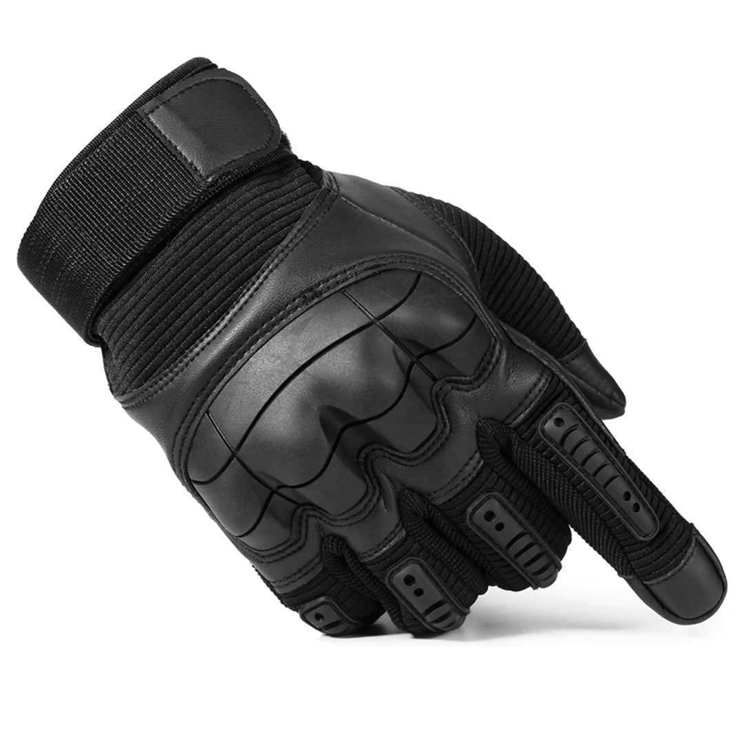 Tactical Fingerless Gloves for Men – Half-Finger Outdoor Work Gloves with Reinforced Palm Protection for Hiking Cycling Shooting | Thomler
