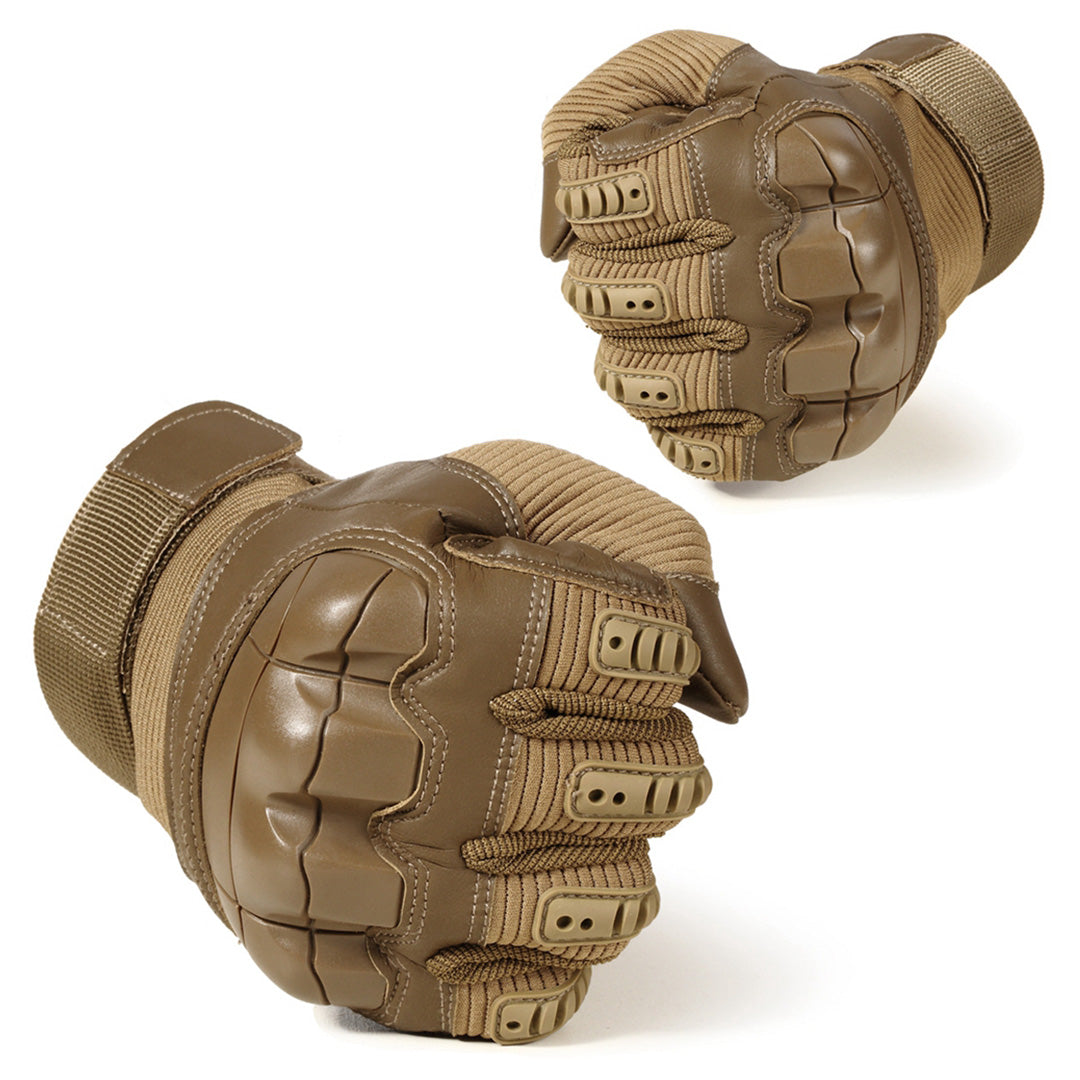 Tactical Outdoor Gloves with Reinforced Palms for Hiking, Hunting & Camping – Full-Finger Hand Protection | Thomler