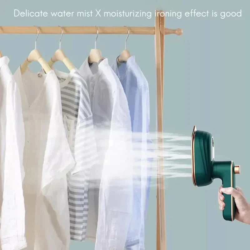 Compact Travel Iron with Steam & Dry Modes for Clothes & Linens | Thomler