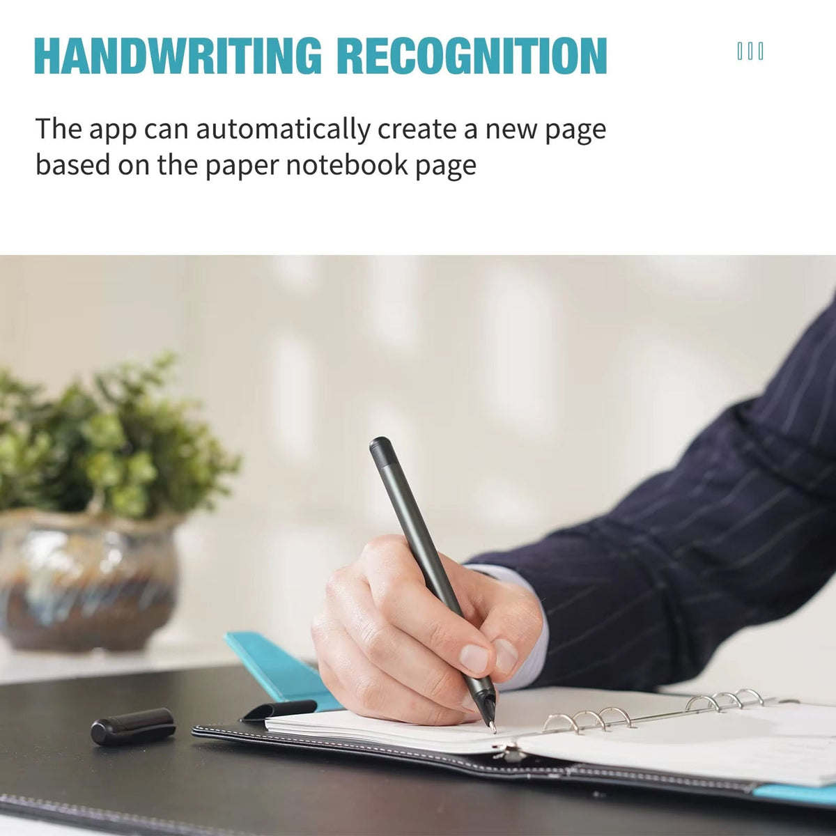 Smart Pen with Real-Time Handwriting to Text Conversion – Wireless Note Digitizer for Students, Professionals & Meetings – Works with Any | Thomler