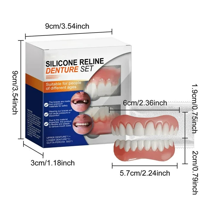 Custom-Fit Dental Impression Kit for Temporary Cosmetic Smile Enhancement | Thomler