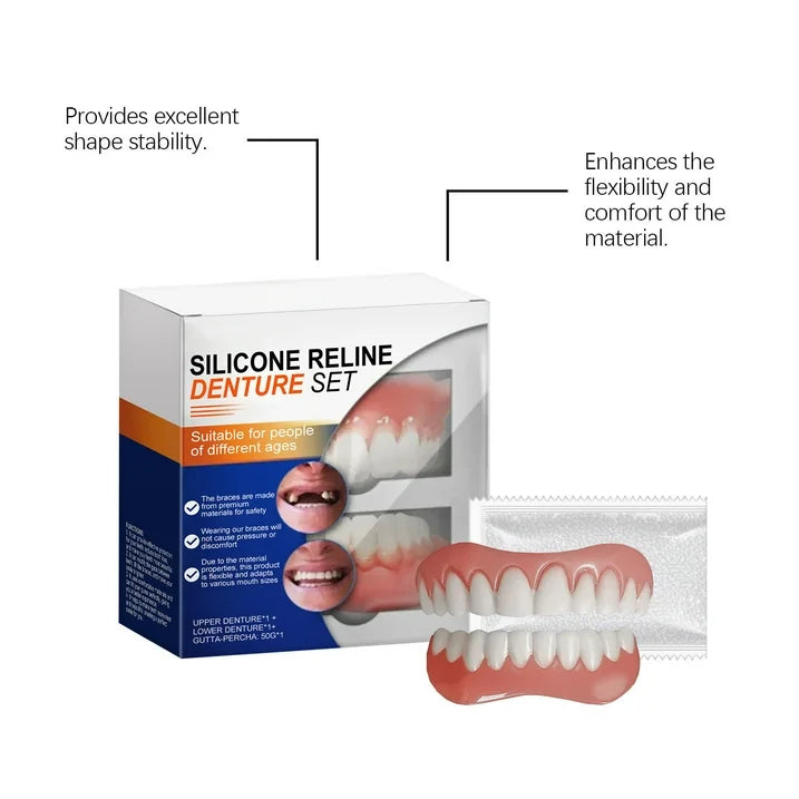 Custom-Fit Dental Impression Kit for Temporary Cosmetic Smile Enhancement | Thomler
