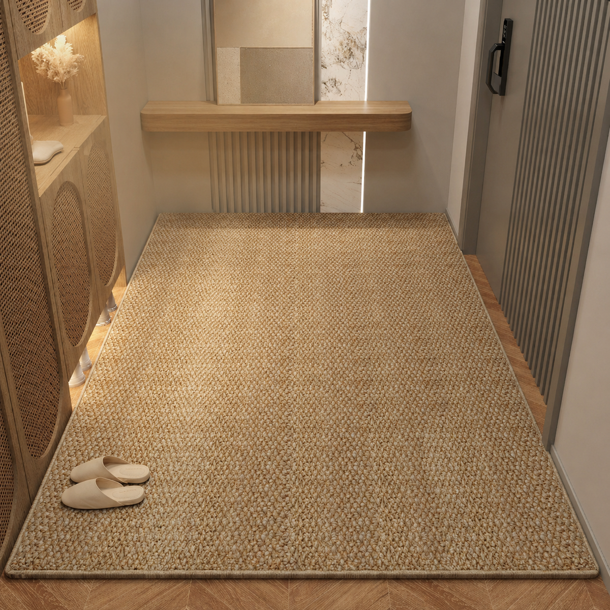 Polypropylene Indoor Area Rug – Machine Washable Accent Mat for Entryway, Living Room & Hallway | Thomler