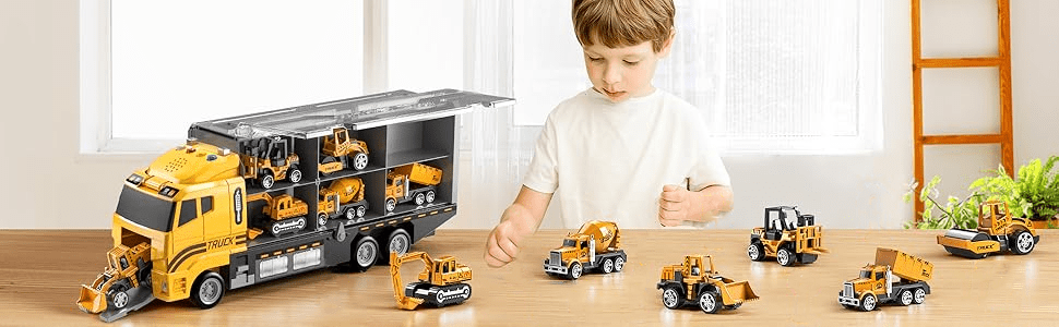 Kids Building Block Set – STEM Construction Kit with Tools & Fasteners for Ages 3+ | Engineering Toy for Hands-On Learning | Thomler