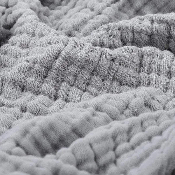 Soft Cotton Muslin Throw Blanket - Lightweight All-Season Comfort for Couch, Bed & Living Room - Hypoallergenic Breathable Fabric | Thomler