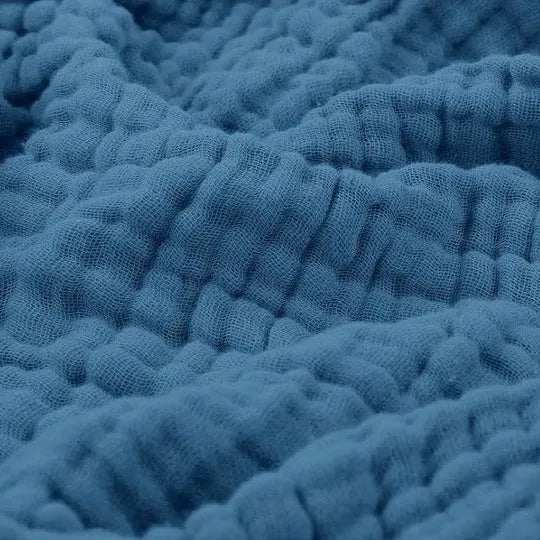 Soft Cotton Muslin Throw Blanket - Lightweight All-Season Comfort for Couch, Bed & Living Room - Hypoallergenic Breathable Fabric | Thomler