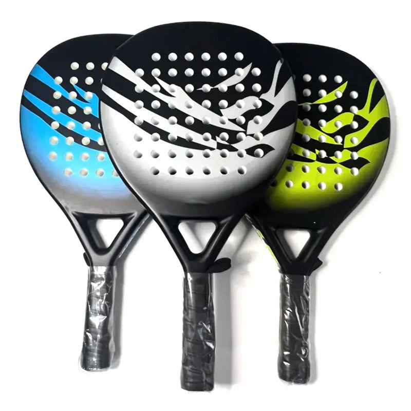 Carbon Fiber Padel Racket for Beginners – EVA Foam Core, Lightweight 13 oz Design, Non-Slip Handle for Easy Control & Comfort | Thomler