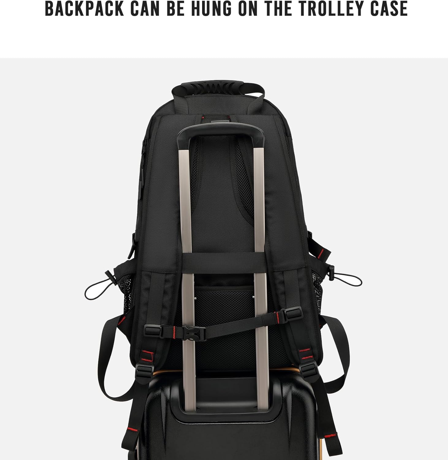 Large Capacity Travel Backpack with Laptop Sleeve fits 14-17 inch for Business Trips Weekend Getaways College Commute Hiking Camping Outdoor | Thomler