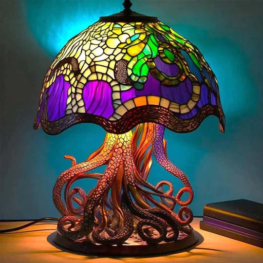 Table Lamp Resin Mushroom Design 220–240V Colourful Indoor Mood Lighting Nursery Bedroom Meditation Decorative Accent Light | Thomler