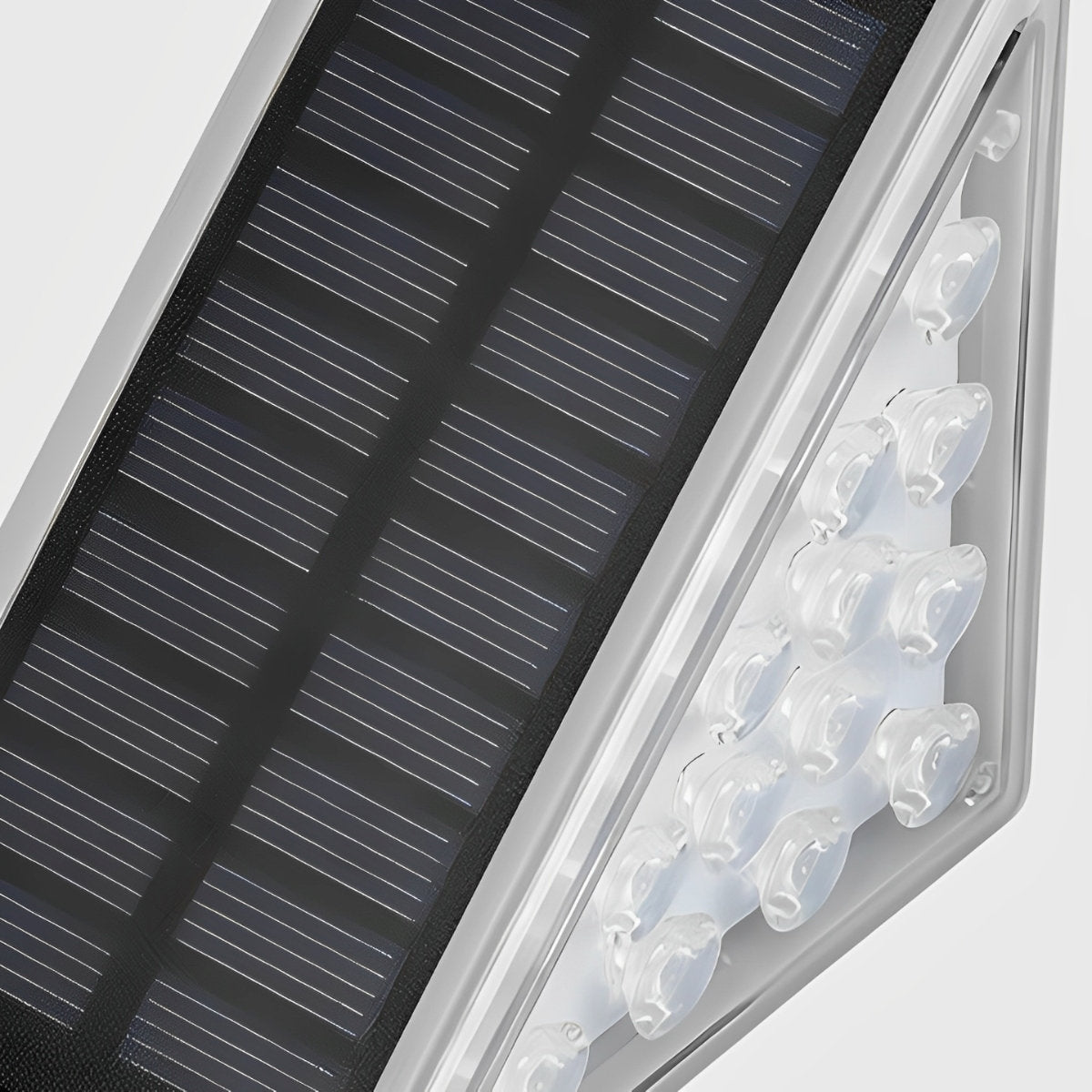 Solar Stair Light LED 7.0 cm Motion Sensor Waterproof Outdoor Step Pathway Lighting Warm White | Thomler