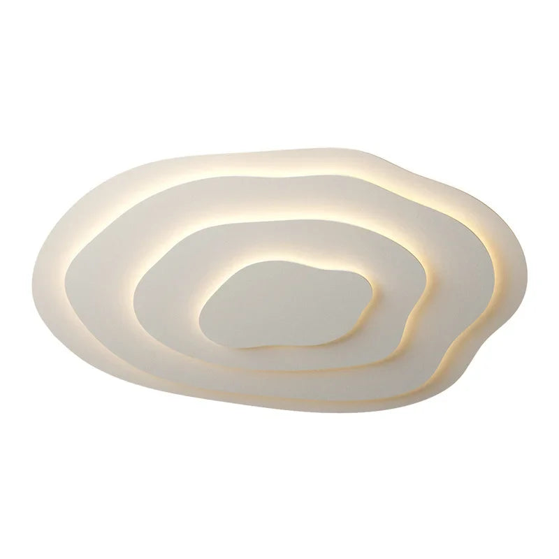 Ceiling Light Acrylic 16 in Modern Minimalist White Living Room Bedroom LED Fixture | Thomler
