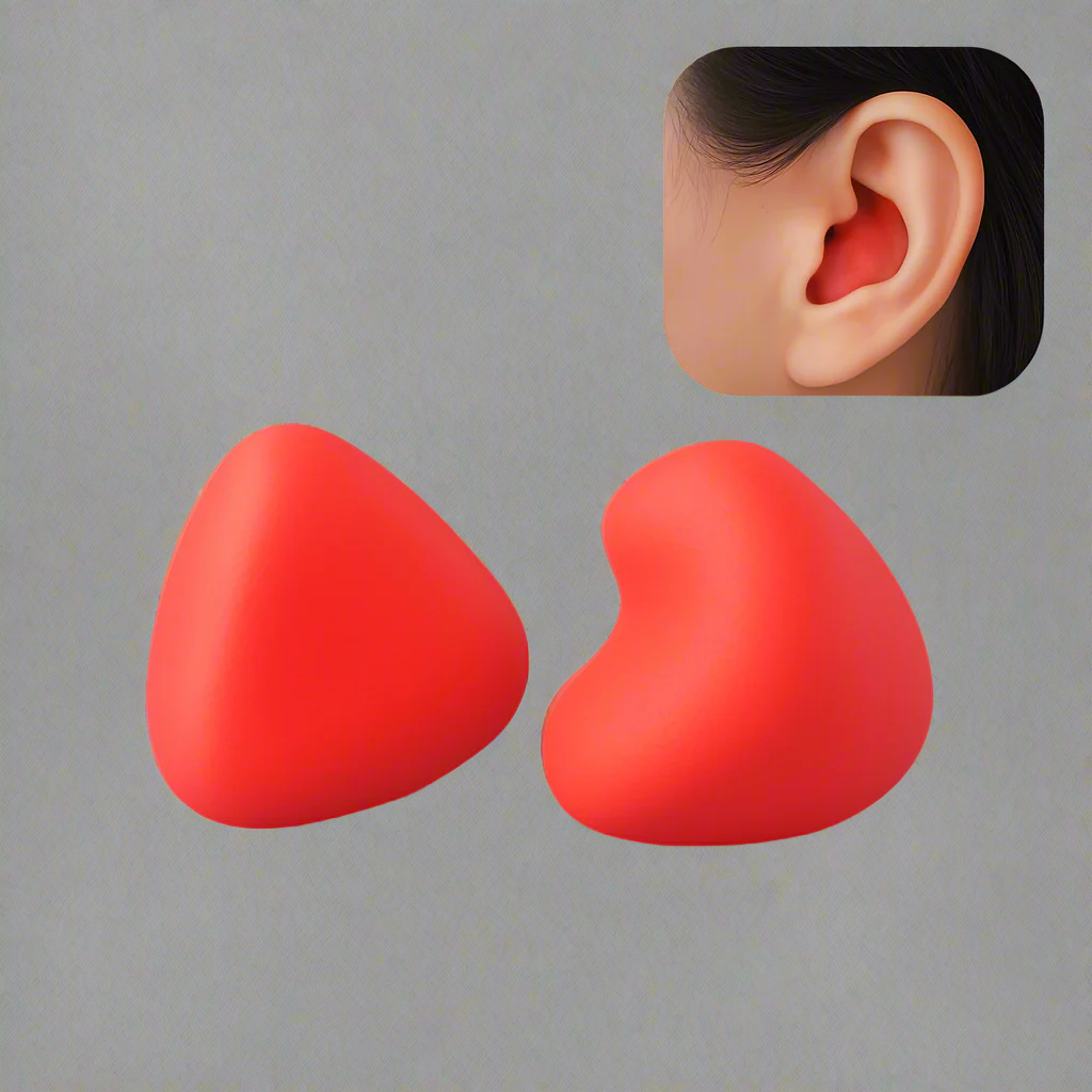 Moldable Silicone Ear Plugs for Sleeping – Reusable Noise Blocking Sleep Earplugs for Side Sleepers, Travel & Snoring | Thomler
