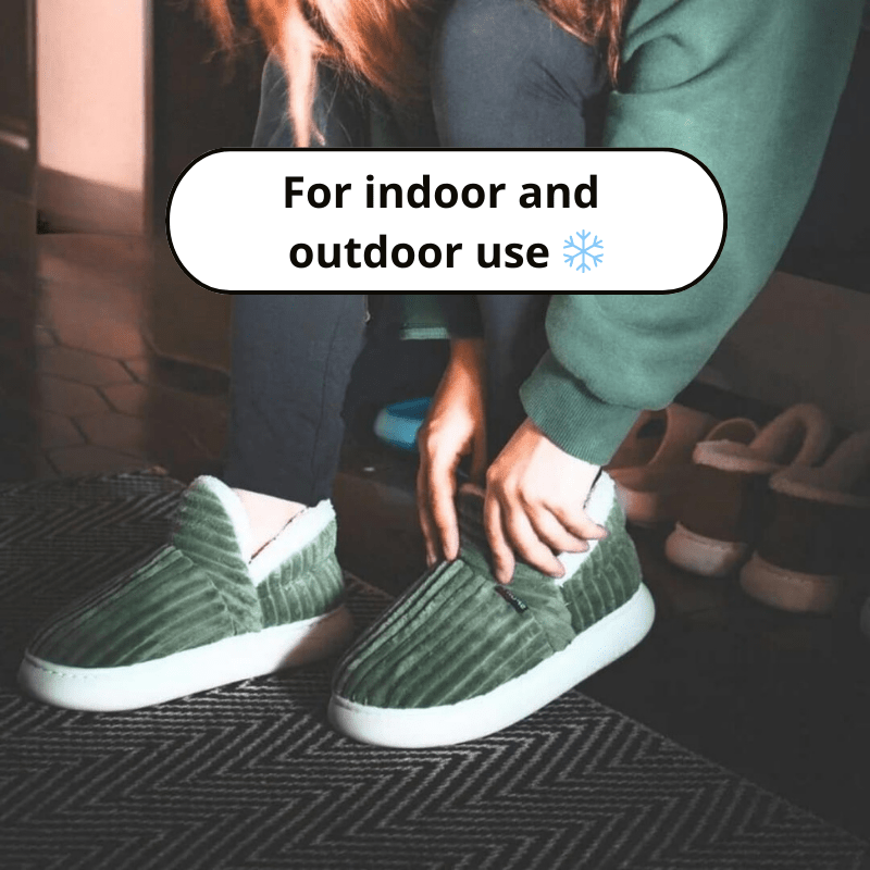 Plush Cushioned House Slippers for Women & Men – Soft Memory Foam Indoor Outdoor Footwear with Durable Non-Slip Sole | Thomler