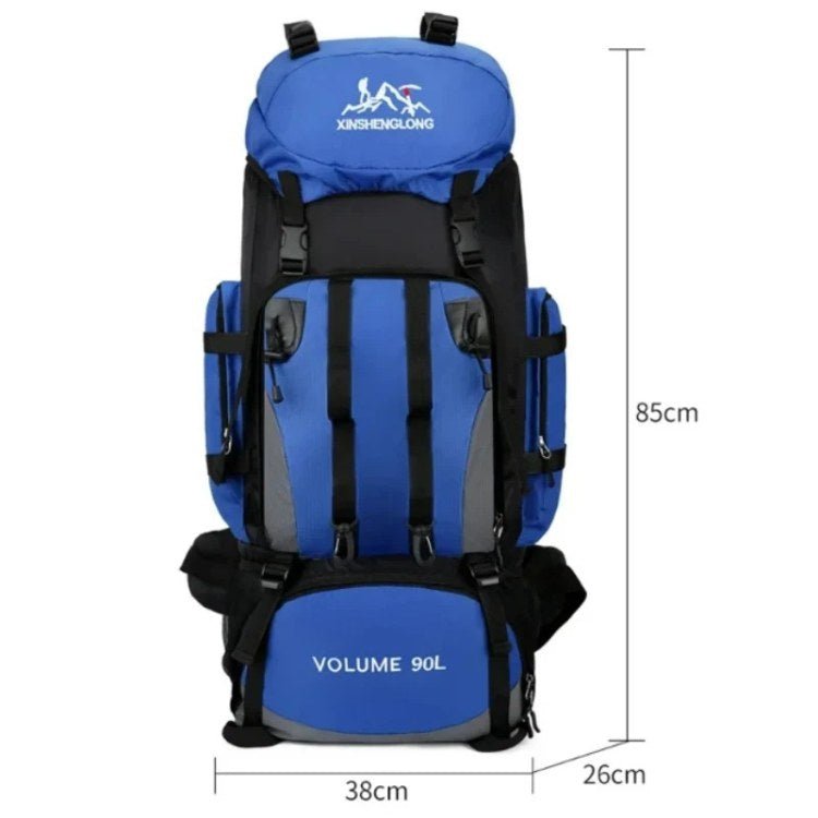 90-Liter Expedition Backpack – Water-Resistant Trekking Pack for Camping & Extended Travel | Thomler
