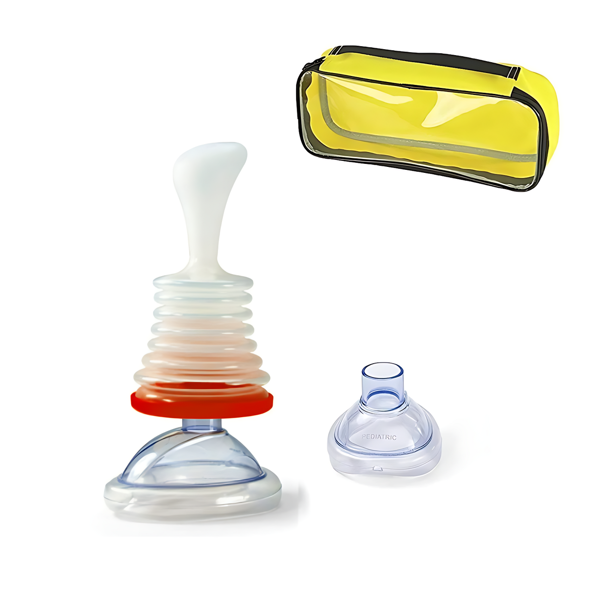 Manual Airway Relief Device with Reusable Masks for Adults & Kids | Thomler