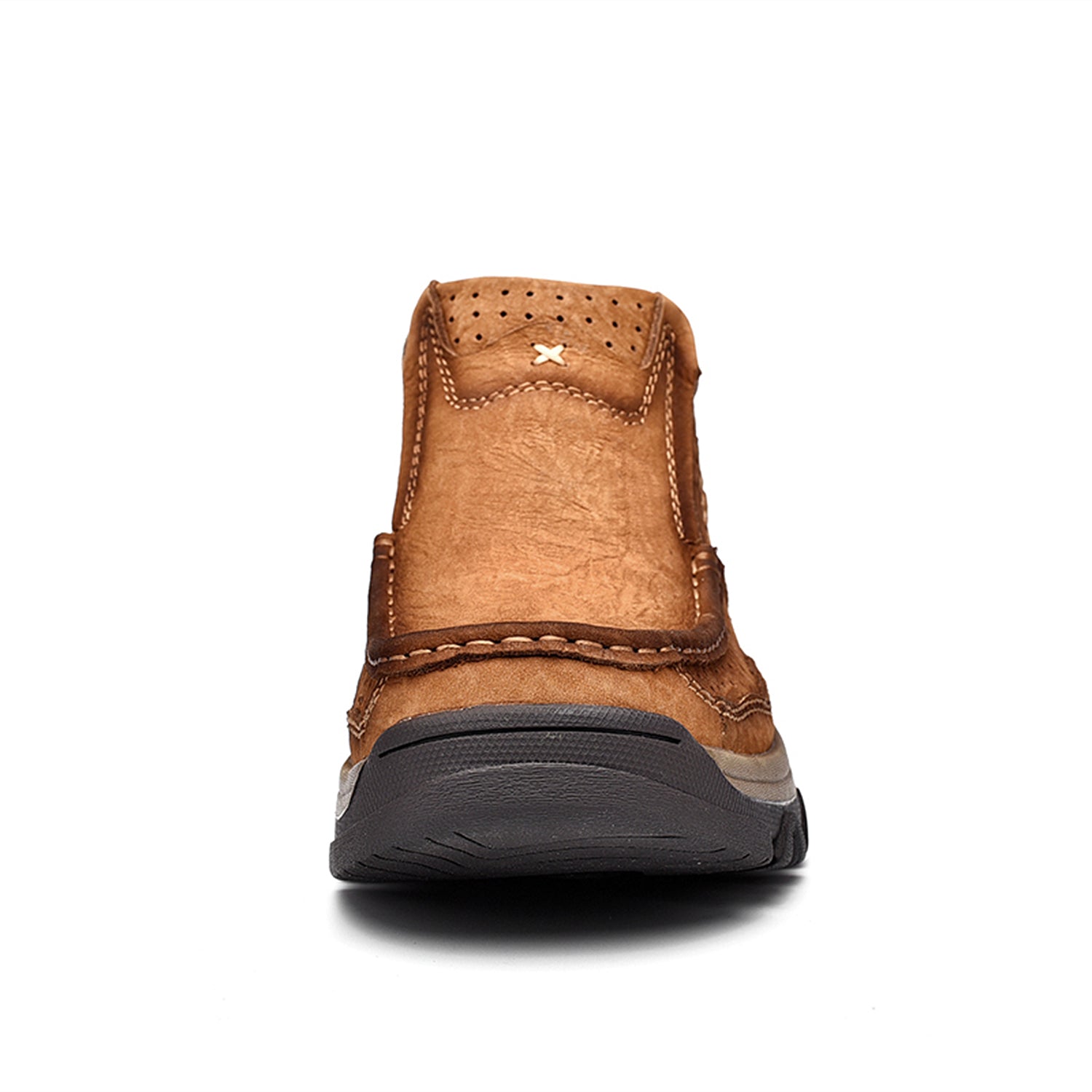 Leather High-Top Ankle Boot Orthopedic Arch Support Walking Sneakers for Men & Women | Posture Correcting Slip-On Athletic Footwear | Thomler