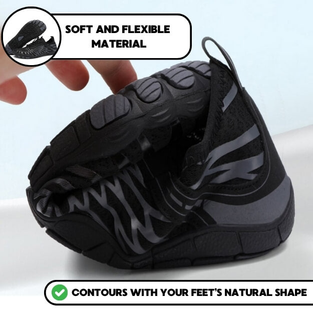 Minimalist Flexible Sole Shoes with Arch Support for Women & Men | Natural Stride Athletic Footwear for Running, Walking, Hiking & Gym | Thomler