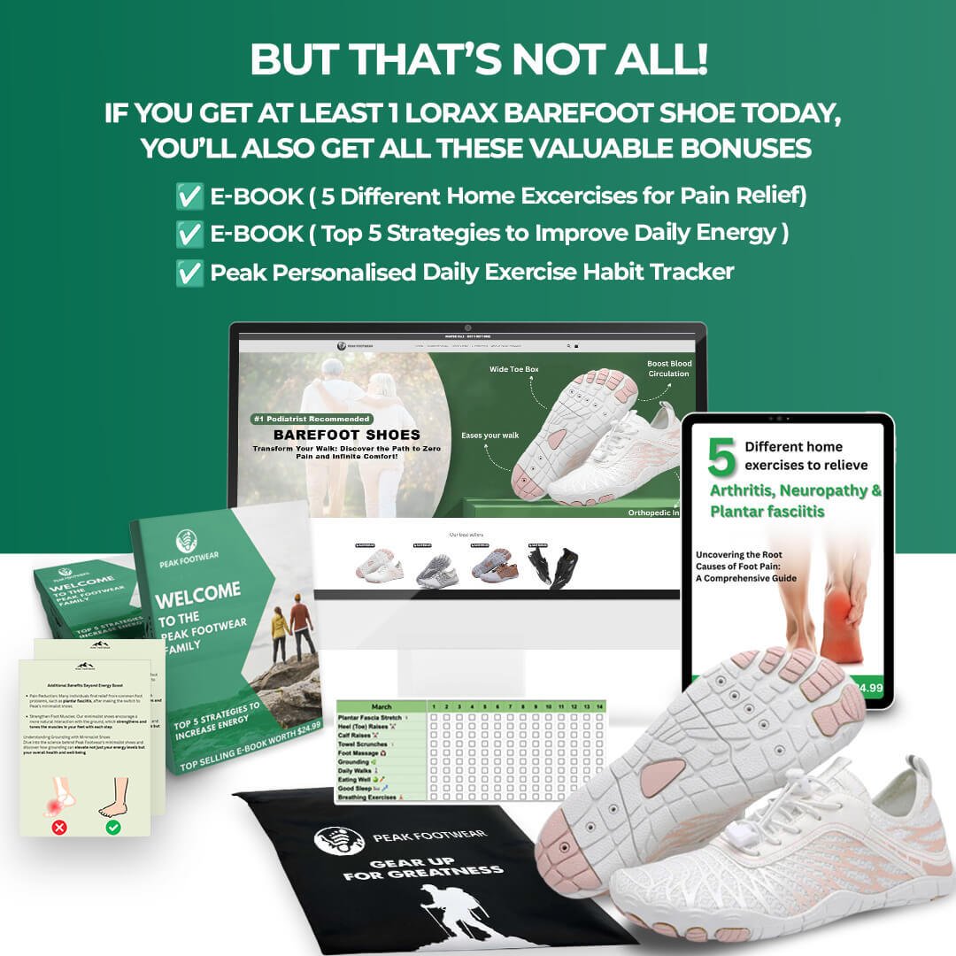 Minimalist Flexible Sole Shoes with Arch Support for Women & Men | Natural Stride Athletic Footwear for Running, Walking, Hiking & Gym | Thomler