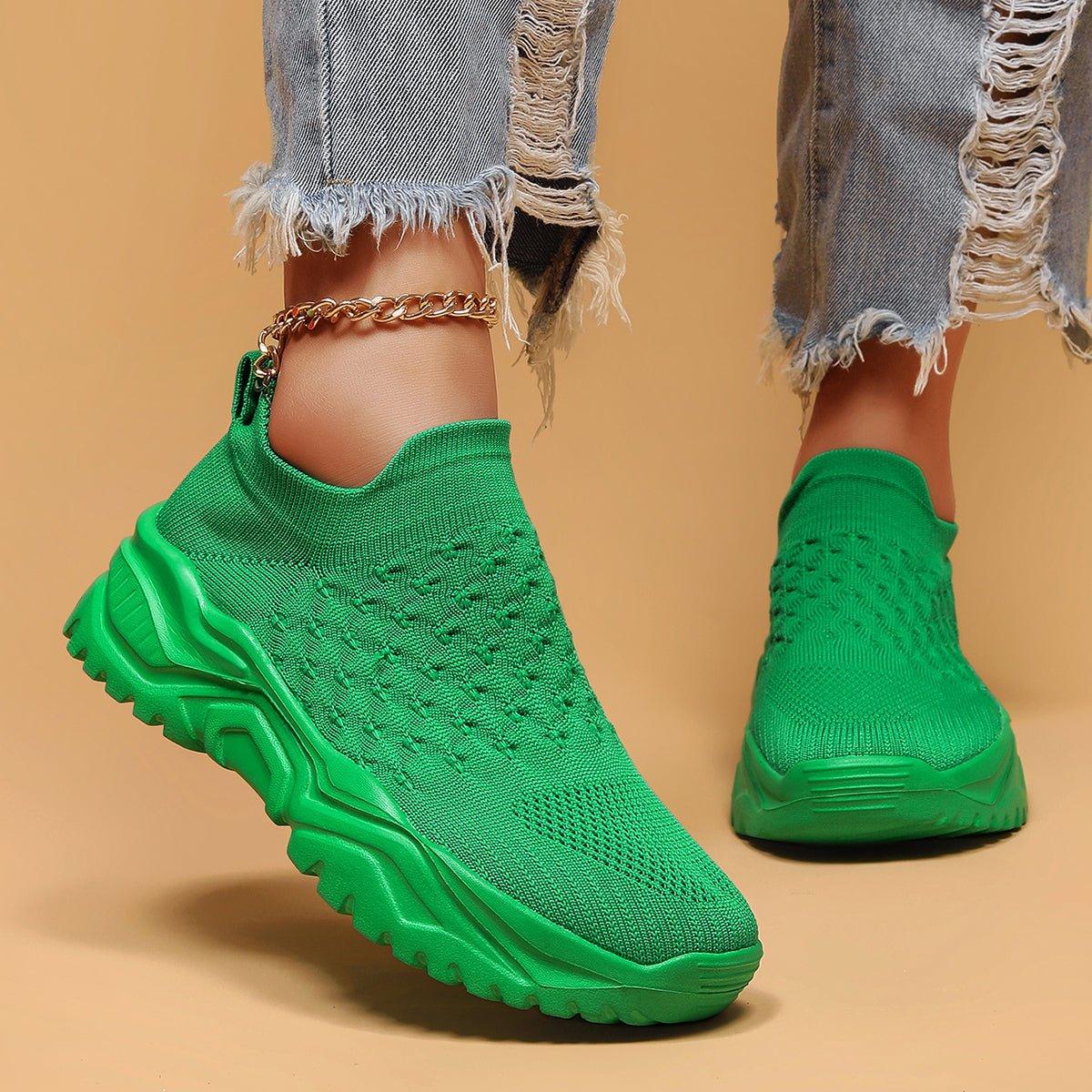 Lightweight Orthopedic Slip-On Sneakers Women's Cushioned Walking Shoes for Everyday Wear Breathable Canvas Footwear | Thomler
