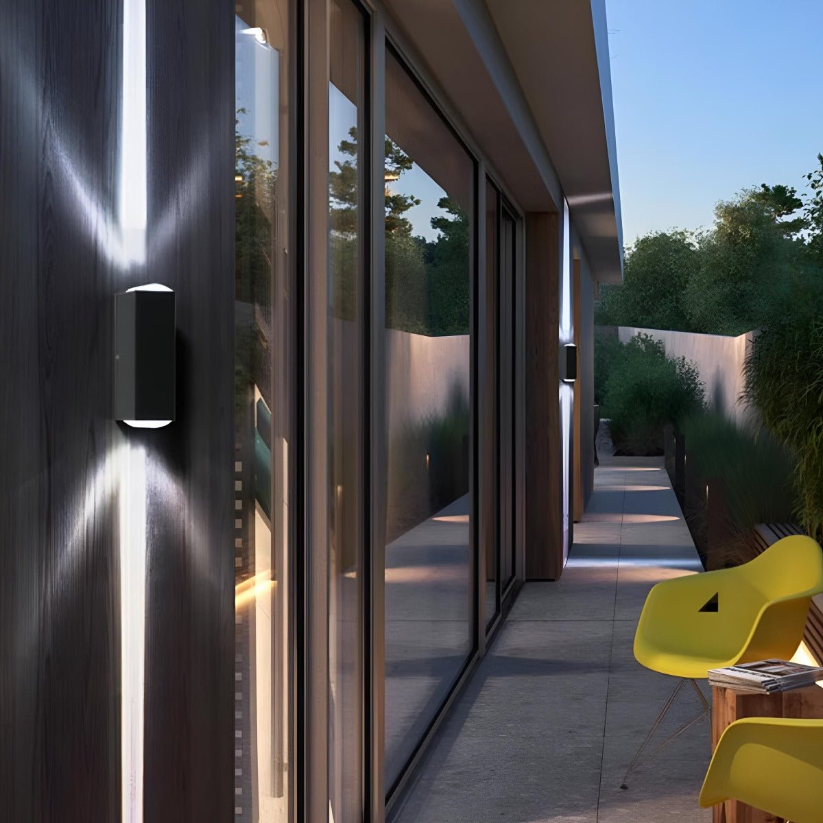 Wall Lamp Aluminum LED 7.1 in Warm White 3000K Indoor Outdoor Corridor Stair Lighting | Thomler