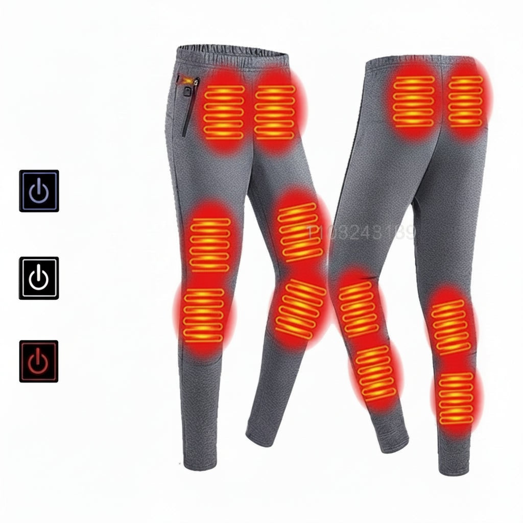 Electric Heated Base Layer Set with 3-Mode Temperature Control for Cold Weather | Thomler