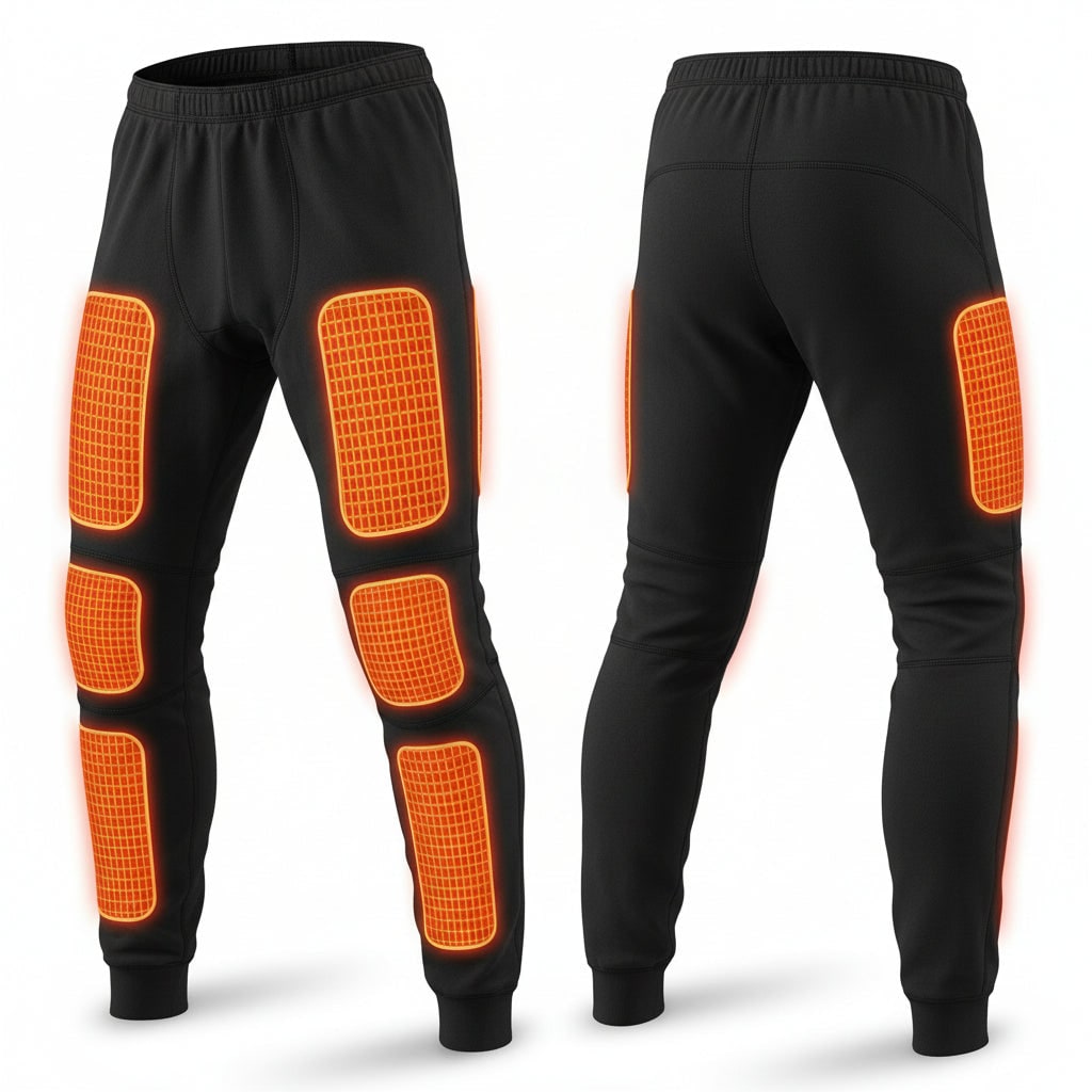 Electric Heated Base Layer Set with 3-Mode Temperature Control for Cold Weather | Thomler