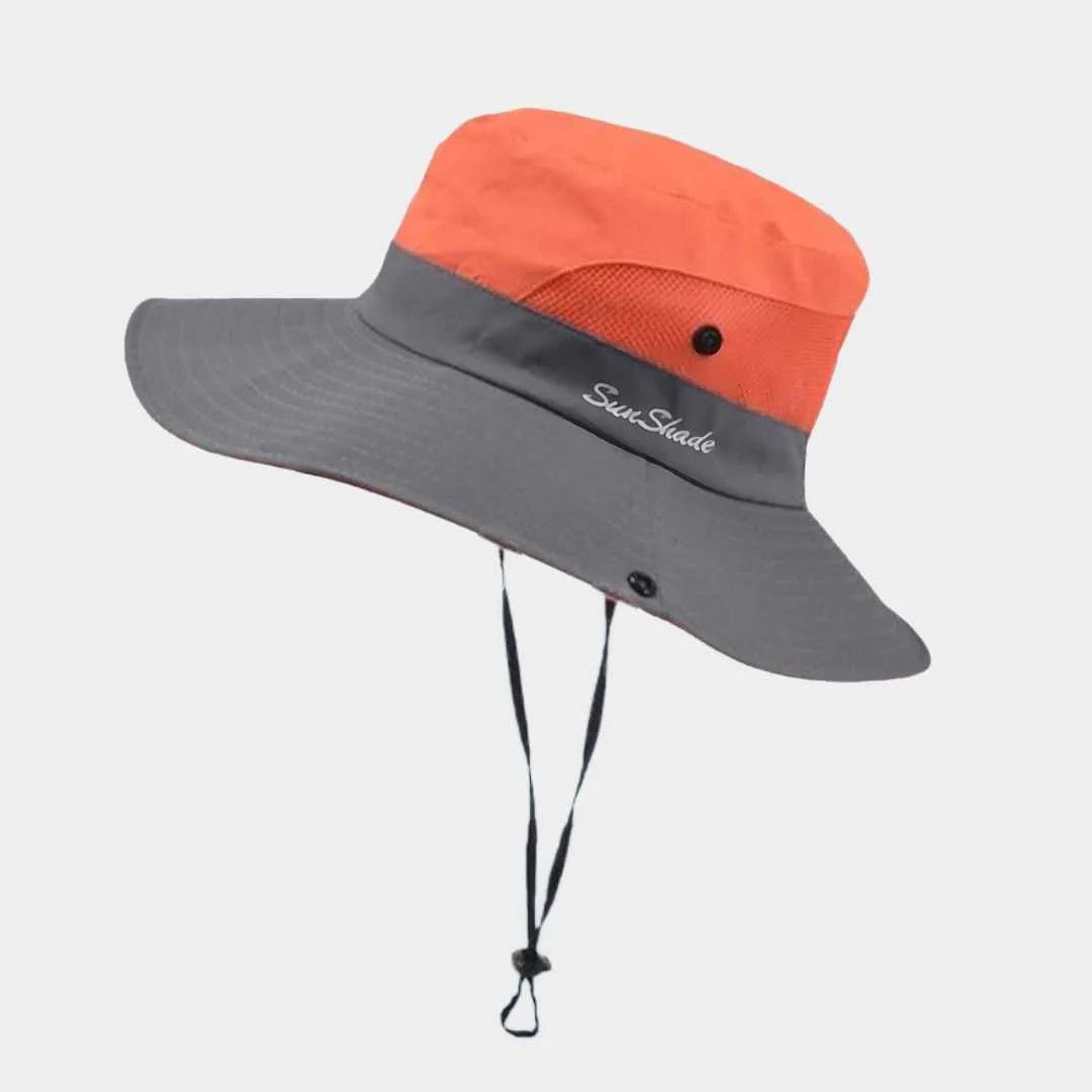 Wide Brim Sun Hat for Women with UPF 50+ Protection & Breathable Mesh Panels for Hiking Beach Gardening Outdoor Activities | Thomler