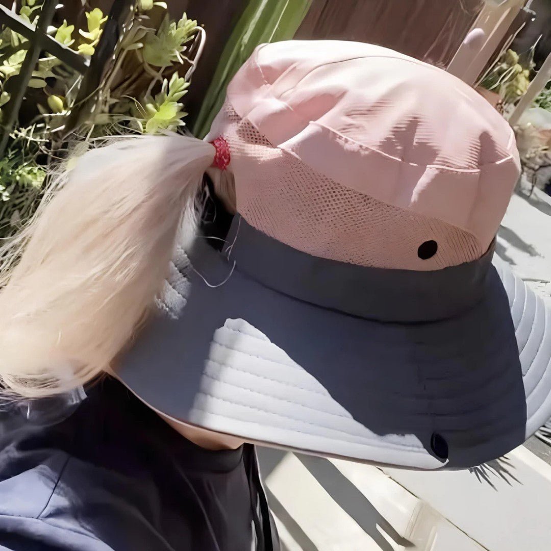 Wide Brim Sun Hat for Women with UPF 50+ Protection & Breathable Mesh Panels for Hiking Beach Gardening Outdoor Activities | Thomler