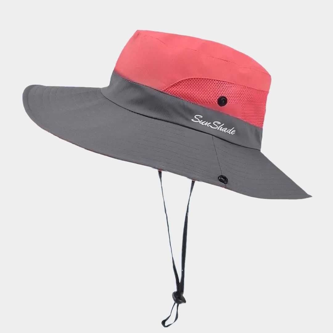 Wide Brim Sun Hat for Women with UPF 50+ Protection & Breathable Mesh Panels for Hiking Beach Gardening Outdoor Activities | Thomler