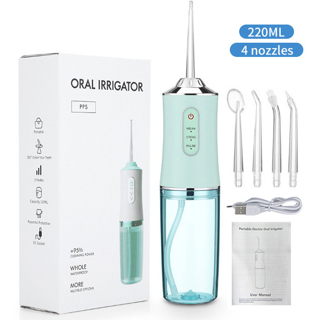 Cordless Oral Irrigator with USB Charging for Complete Teeth & Gum Care | Thomler