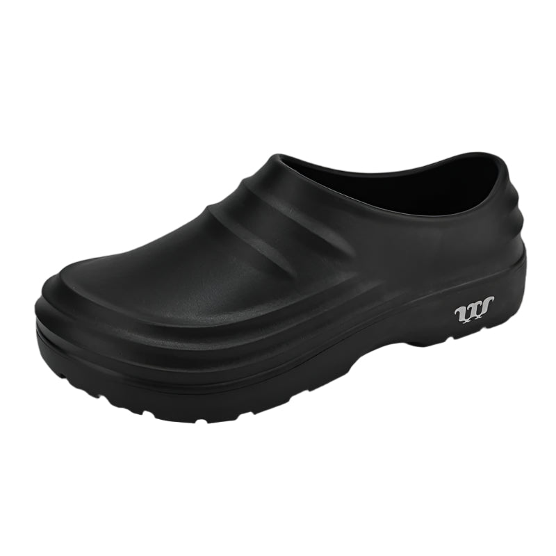 Men's Non-Slip Work Shoes Oil-Resistant Slip-On Kitchen Footwear Lightweight Chef Sneakers Restaurant Safety Shoes | Thomler