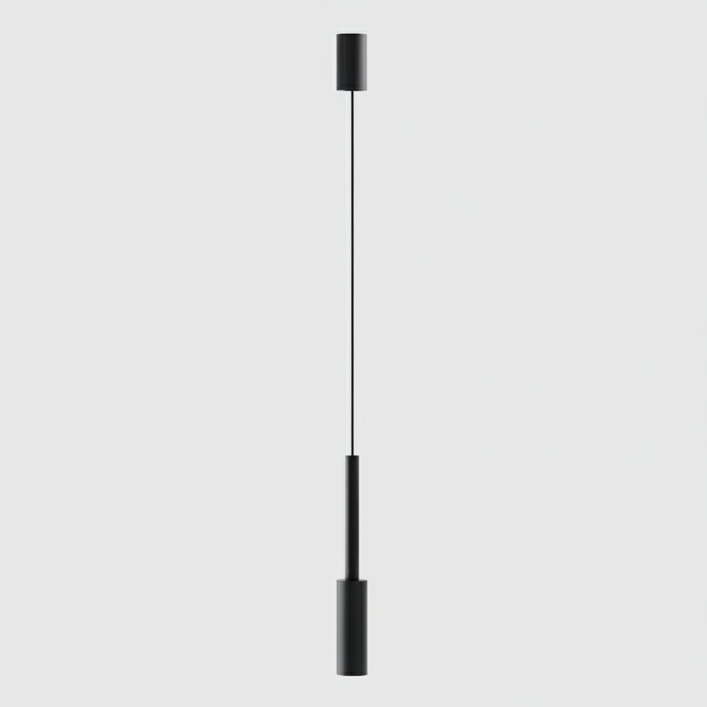 Adjustable Multi-Drop Tube Pendant Light – Dimmable LED Stairwell & Foyer Chandelier | Thomler