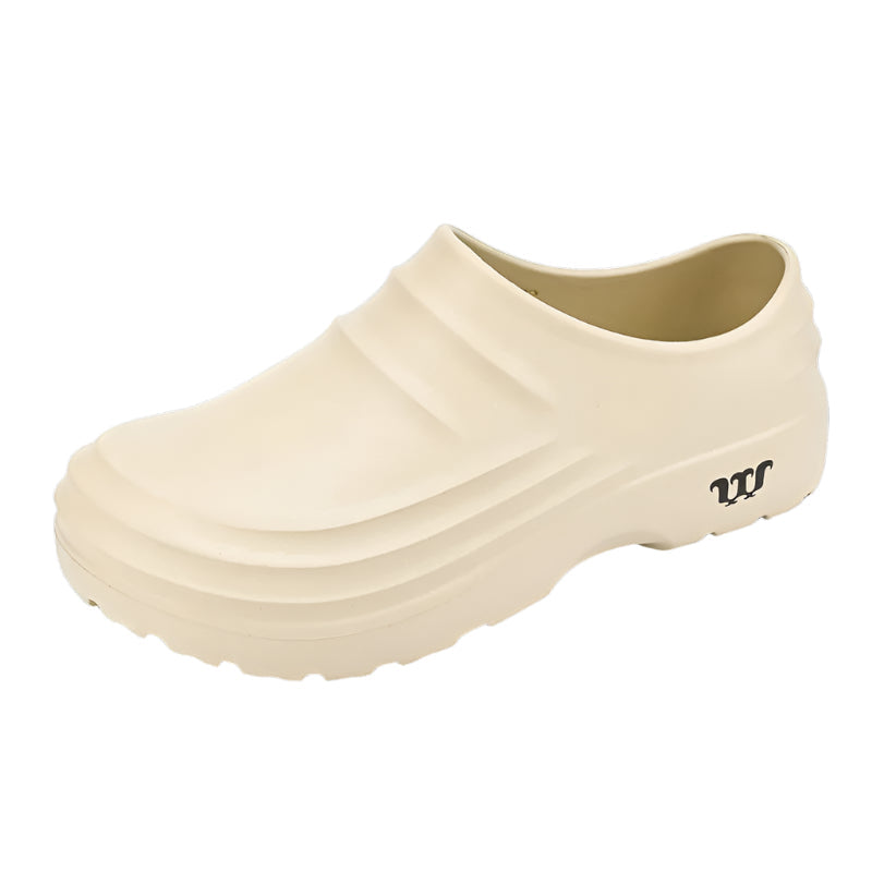 Men's Non-Slip Work Shoes Oil-Resistant Slip-On Kitchen Footwear Lightweight Chef Sneakers Restaurant Safety Shoes | Thomler