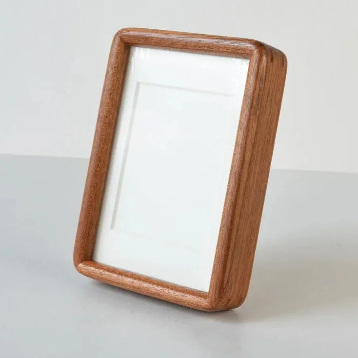 Photo Frame Solid Hardwood A4 21.0 cm x 29.7 cm Portrait Display Living Room Wedding Picture Frame Handmade Wooden Decor | Thomler