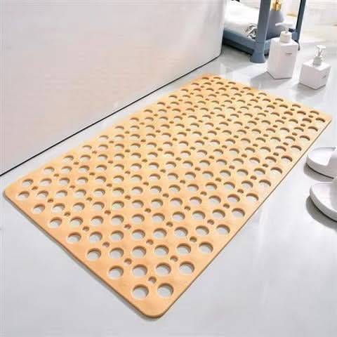 Shower Mat PVC Anti-Slip 17.7 in x 29.5 in Bathroom Safety Non-Skid Floor Rug | Thomler