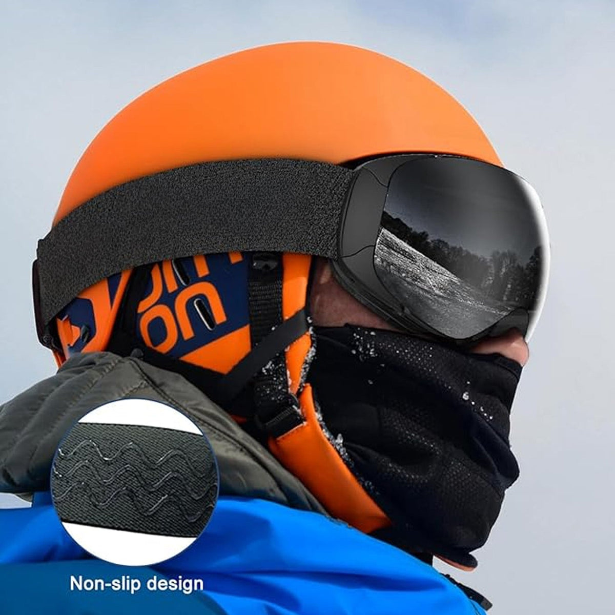 Anti-Fog Snow Goggles for Skiing & Snowboarding – UV400 Protection, OTG Compatible, Lightweight 4 oz Design | Thomler