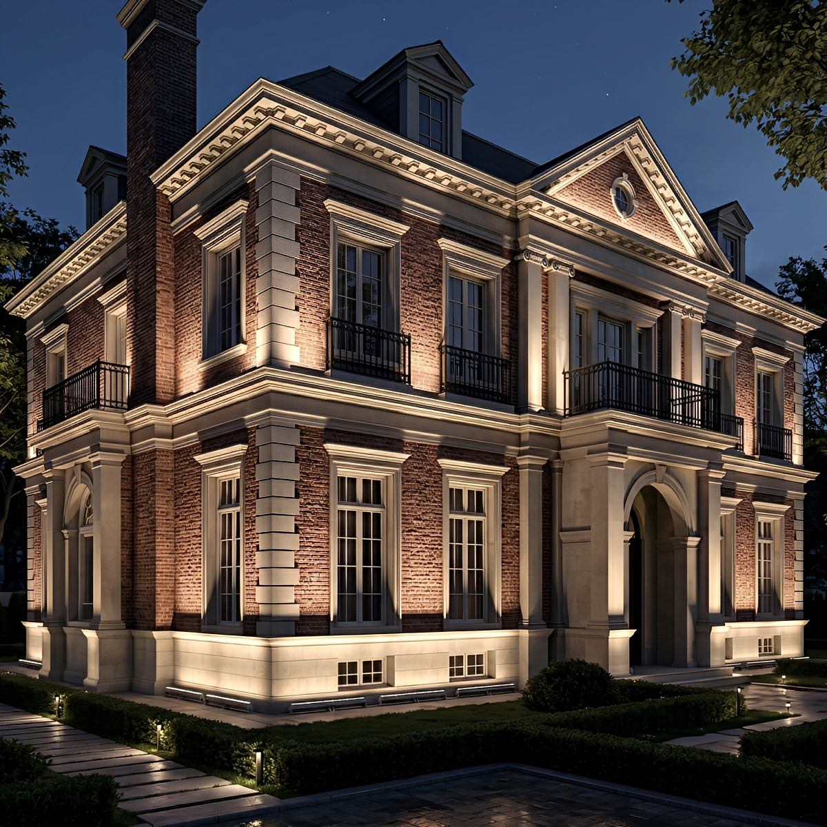 Outdoor Architectural Linear LED Fixture – Weather-Resistant Accent Lighting for Building Facades | Thomler
