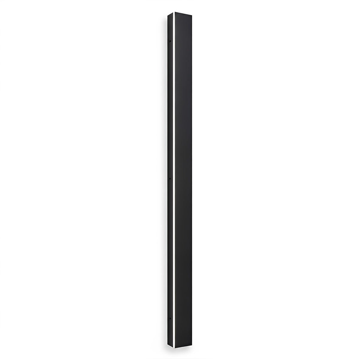 Linear Aluminum Exterior Sconce 485lm IP65 Rated for Entryway Deck Pathway Facade in Black | Thomler