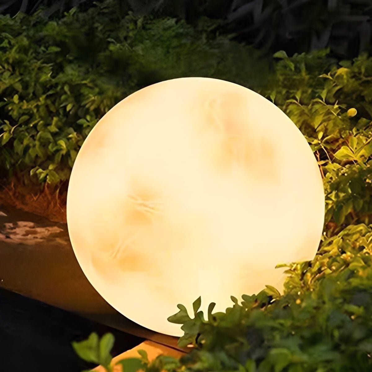 Spherical Lunar LED Pathway Stake Lights for Outdoor Gardens & Yards – Solar or Wired IP67 Weatherproof Celestial Globe Landscape Lighting | Thomler