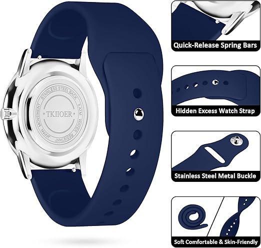 Clip-On Fob Watch for Nurses & Healthcare Workers with Luminous Dial 12/24 Hour Second Hand 164 ft Waterproof for Medical Students CNAs | Thomler