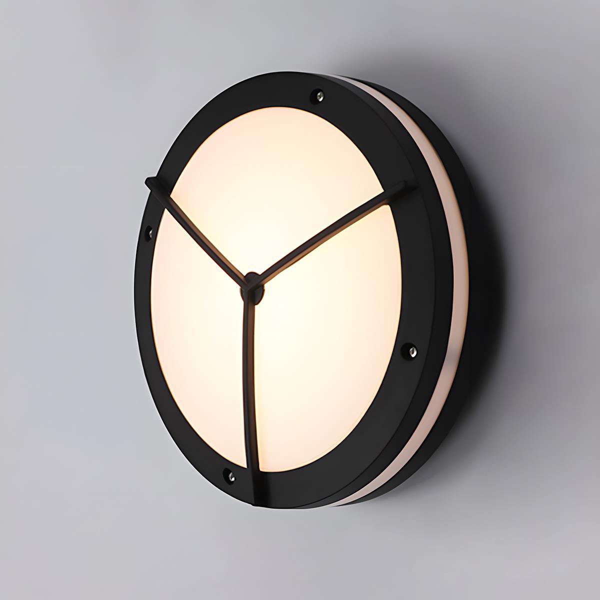 Wall Lamp Die-Cast Aluminum LED 10.8 in Warm White Outdoor Porch Garden Patio Lighting Modern Minimalist Fixtures | Thomler