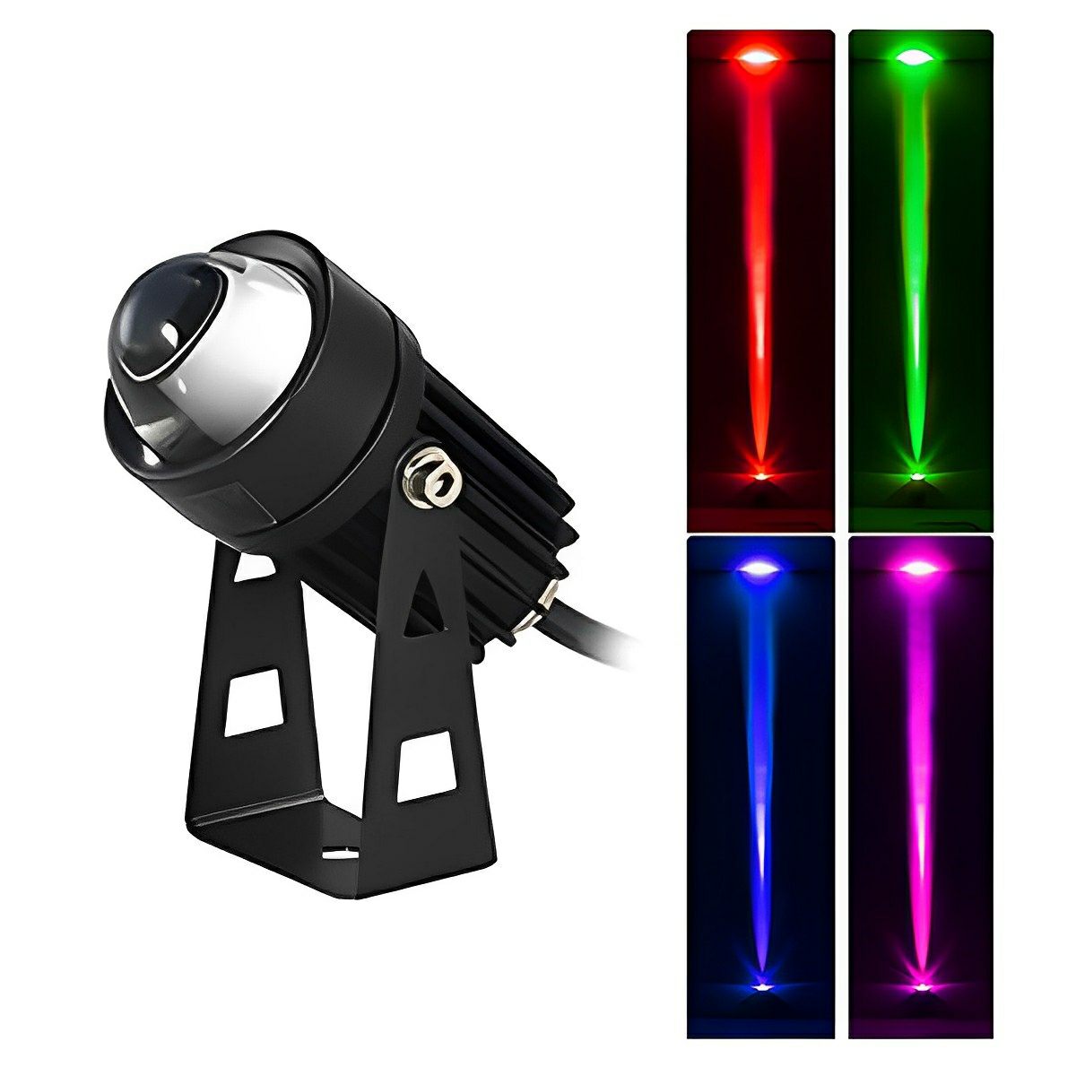 Outdoor LED Uplight Fixture for Buildings & Landscapes – Adjustable Beam, IP67 Weatherproof | Thomler