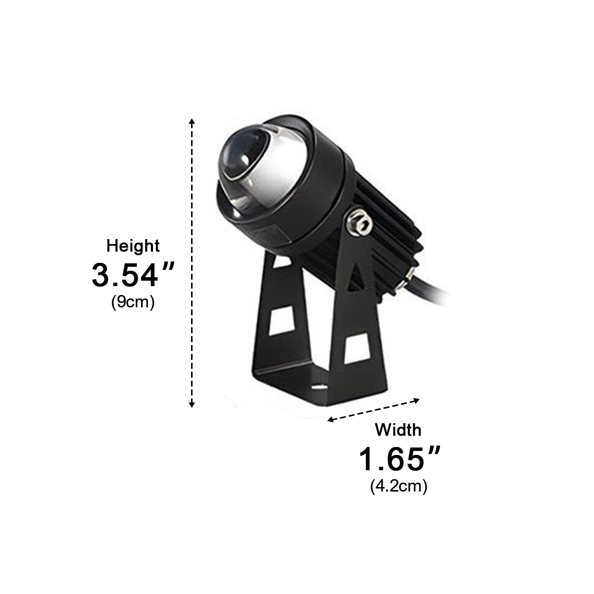Outdoor LED Uplight Fixture for Buildings & Landscapes – Adjustable Beam, IP67 Weatherproof | Thomler