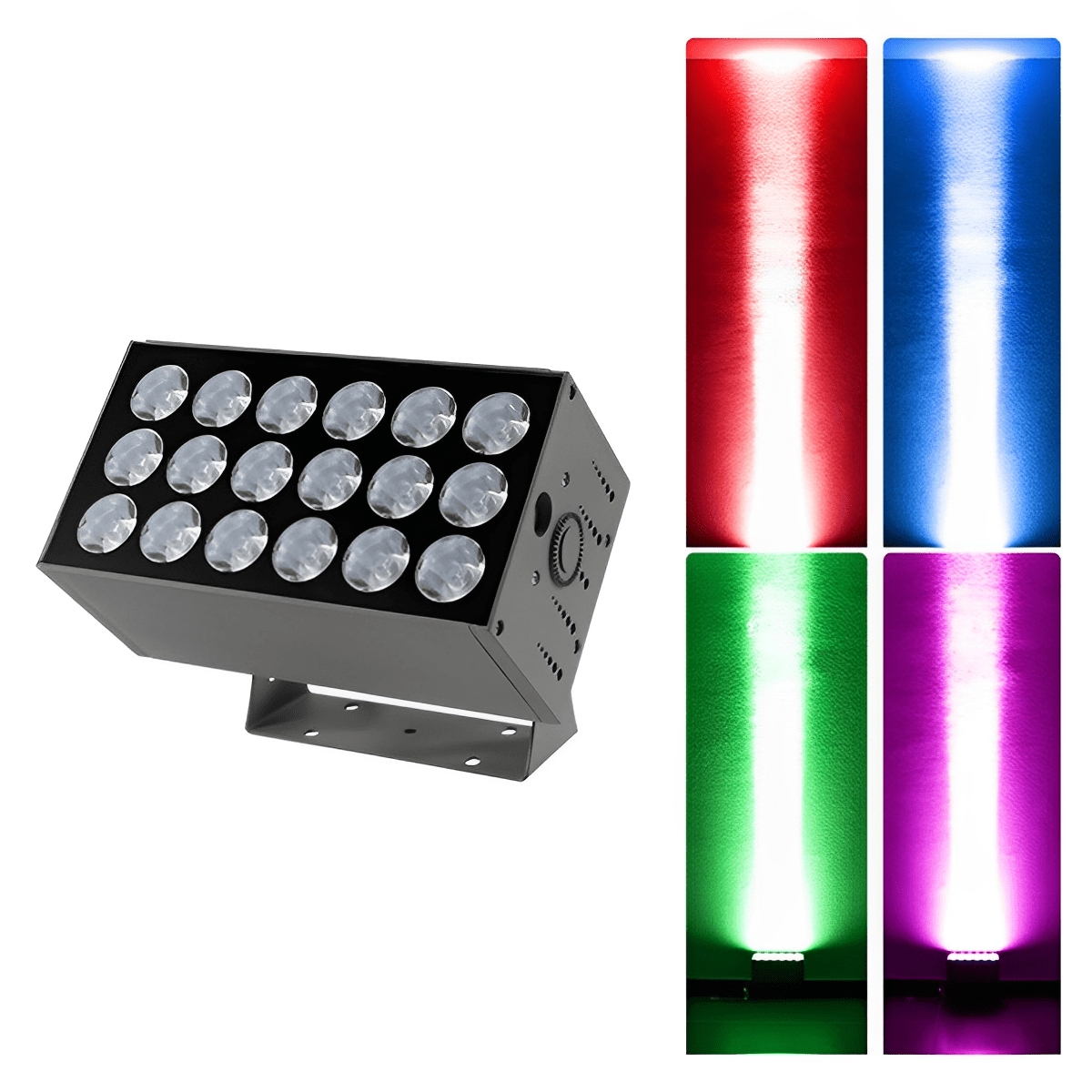 Outdoor LED Spotlight Die Cast Aluminum 20W Adjustable Gray Exterior Wall Light 5.9 in x 4.4 in x 3.5 in For Home Hotel Building Facade Illumination Waterproof Long-Range | Thomler